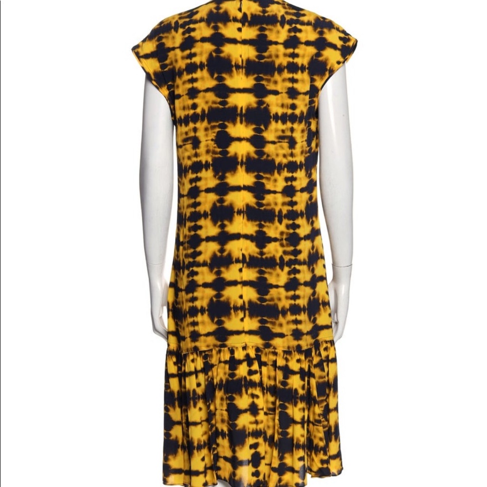 Proenza Schouler Tie Dye Short Sleeve Dress - Picture 2 of 8